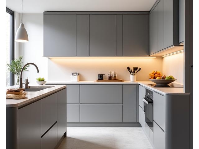 현대적인 주방 수납 솔루션