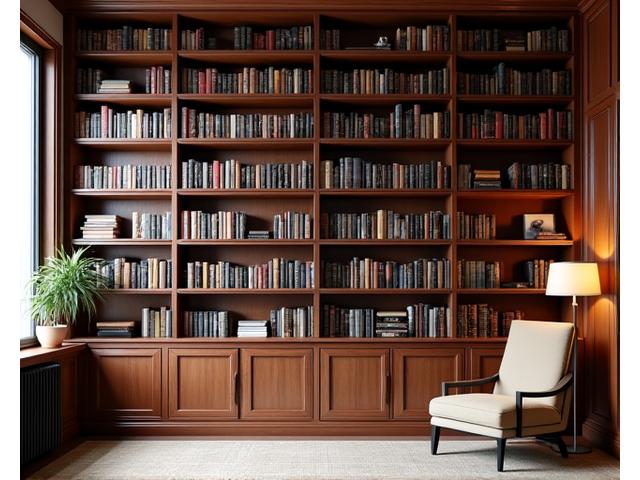 주문제작 대형 서재 책장