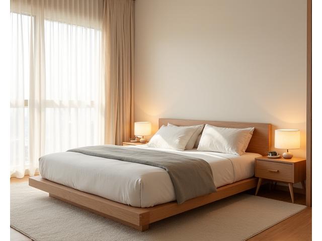 아늑하고 편안한 침실 인테리어